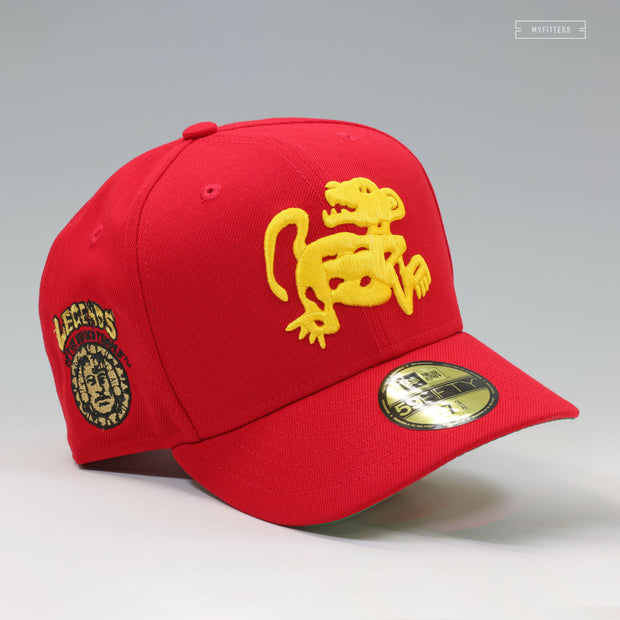 NICKELODEON™ LEGENDS OF THE HIDDEN TEMPLE™ RED JAGUARS™ NEW ERA FITTED CAP