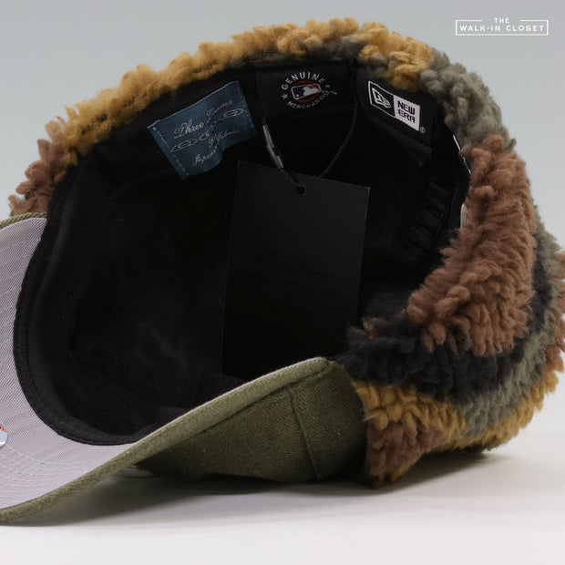 NEW YORK YANKEES X THREE LOOMS JAPAN X NEW ERA CAMO SHERPA DOG EAR NEW ERA CAP
