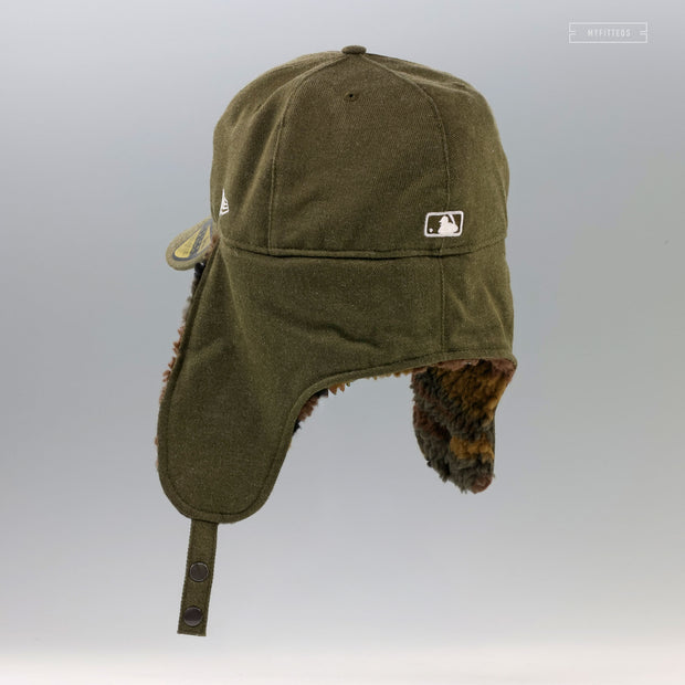 NEW YORK YANKEES X THREE LOOMS JAPAN X NEW ERA CAMO SHERPA DOG EAR NEW ERA CAP