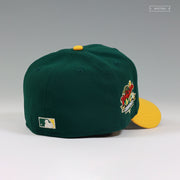 OAKLAND ATHLETICS 1989 WORLD SERIES BATTLE OF THE BAY CHAIN STITCHED NEW ERA FITTED CAP