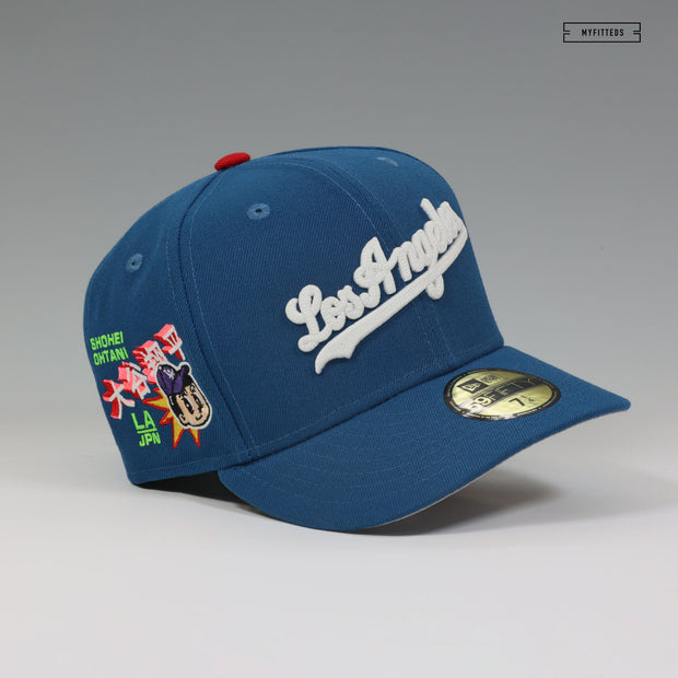 LOS ANGELES DODGERS SHOHEI OHTANI CHAIN STITCHED LOS ANGELES NEW ERA FITTED CAP