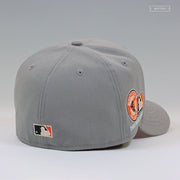 BALTIMORE ORIOLES THIRD WORLD SERIES MORNING GLORY BLUSH NEW ERA FITTED CAP