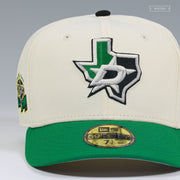 DALLAS STARS 2007 NHL ALL-STAR GAME OFF WHITE BOTANY GREEN NEW ERA FITTED CAP