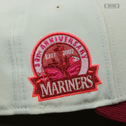 SEATTLE MARINERS 30TH ANNIVERSARY "COLOR WHEEL" OFF WHITE NEW ERA HAT