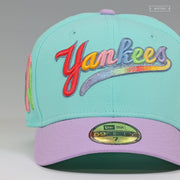 NEW YORK YANKEES PASTEL GRADIENCE VERDY X ISHOD INSPIRED NEW ERA FITTED CAP