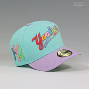 NEW YORK YANKEES PASTEL GRADIENCE VERDY X ISHOD INSPIRED NEW ERA FITTED CAP