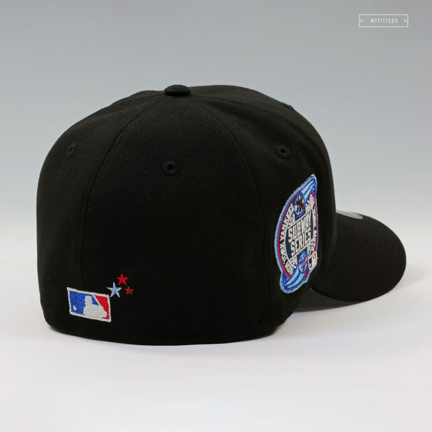 NEW YORK YANKEES 2000 WORLD SERIES SUBWAY SERIES VENOM SPIDER MAN INSPIRED NEW ERA CAP