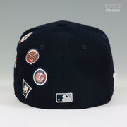 NEW YORK YANKEES WORLD SERIES AND MILESTONES VARSITY JACKET ELITE SERIES NEW ERA CAP