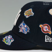 NEW YORK YANKEES WORLD SERIES AND MILESTONES VARSITY JACKET ELITE SERIES NEW ERA CAP