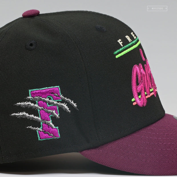 FRESNO GRIZZLIES MICHAEL JACKSON'S THRILLER INSPIRED NEW ERA FITTED CAP