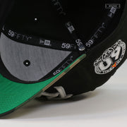 OAKLAND RAIDERS 60TH ANNIVERSARY RETRO SCRIPT GITD WOODLAND CAMO NEW ERA FITTED CAP