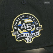 HOUSTON ASTROS 45TH ANNIVERSARY "WIZARDRY BY SIDEPATCHCRAZY" NEW ERA FITTED CAP
