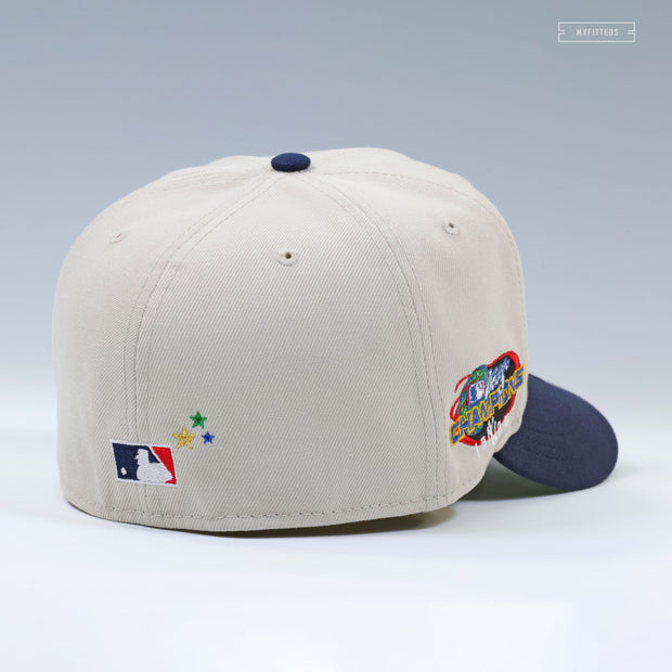 NEW YORK YANKEES 1998 WORLD SERIES CHAMPIONS SANDSTONE NEW ERA FITTED CAP