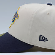 NEW YORK YANKEES 1998 WORLD SERIES CHAMPIONS SANDSTONE NEW ERA FITTED CAP