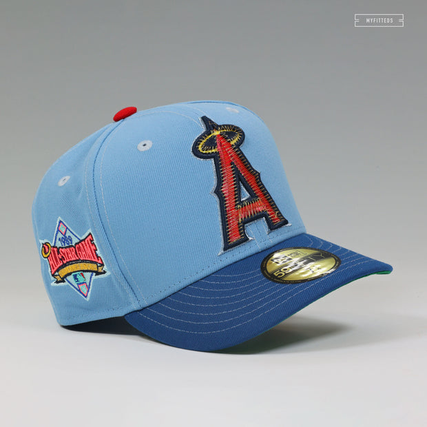 ANAHEIM ANGELS 1989 ASG SCAFFOLD CINDERELLA'S CASTLE INSPIRED PART II NEW ERA HAT