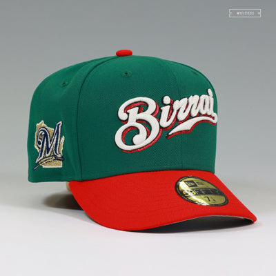 MILWAUKEE BREWERS BIRRAI ITALIAN HERITAGE JERSEY GITD NEW ERA FITTED CAP