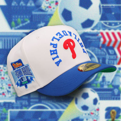 PHILADELPHIA PHILLIES 1996 MLB ALL-STAR GAME 2026 FIFA™ WORLD CUP™ POSTER INSPIRED NEW ERA CAP