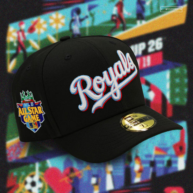 KANSAS CITY ROYALS 2012 MLB ALL-STAR GAME 2026 FIFA™ WORLD CUP™ POSTER INSPIRED NEW ERA CAP
