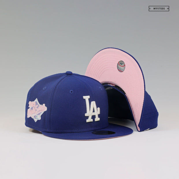 LOS ANGELES DODGERS 1988 WORLD SERIES SHY PINK NEW ERA HAT