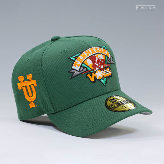 TENNESSEE VOLUNTEERS MUSKETEER VINTAGE COLLEGIATE VAULT NEW ERA FITTED CAP