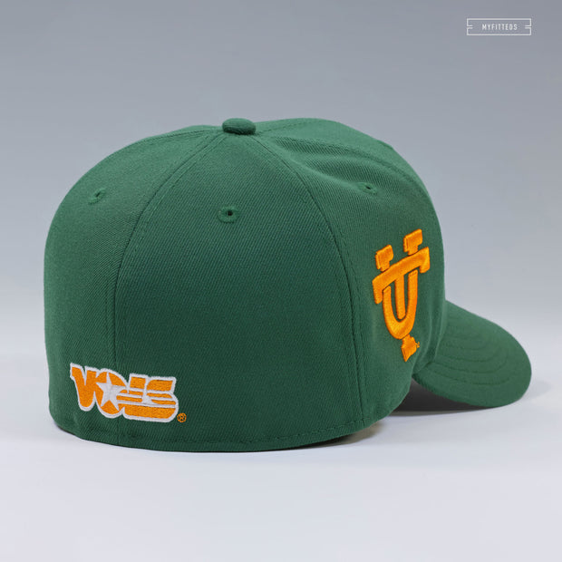 TENNESSEE VOLUNTEERS MUSKETEER VINTAGE COLLEGIATE VAULT NEW ERA FITTED CAP
