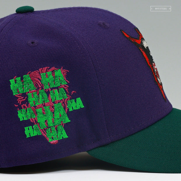 THE JOKER™ BATMAN™ DC COMICS® HAHAHAHAHAHAHAHA THE LAUGHTER NEW ERA FITTED CAP