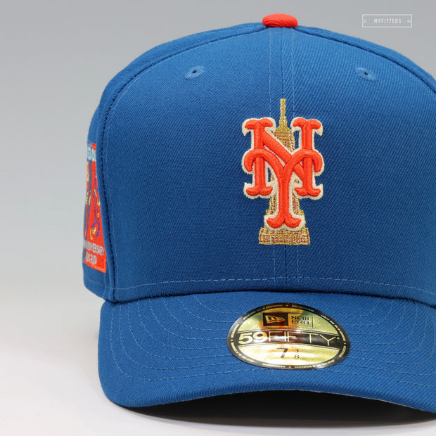 NEW YORK METS SHEA STADIUM 40TH ANNIVERSARY EMPIRE STATE BUILDING NYC NEW ERA FITTED CAP