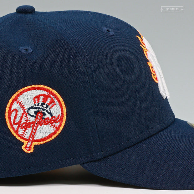 NEW YORK YANKEES HEARTS ON FIRE NEW YEAR NEW TEAM NEW ERA FITTED CAP