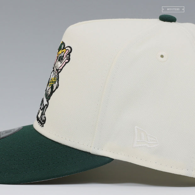 OAKLAND ATHLETICS STOMPER. HOHOKAM STADIUM 10 SEASONS 9FIFTY A-FRAME NEW ERA SNAPBACK