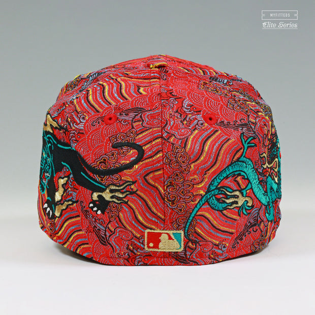 NEW YORK YANKEES MYFITTEDS ELITE SERIES LUNAR NEW YEAR SILK ROAD NEW ERA FITTED CAP