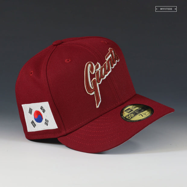 SAN FRANCISCO GIANTS SOUTH KOREA JUNG HOO LEE KIWOOM HEROES INSPIRED NEW ERA HAT