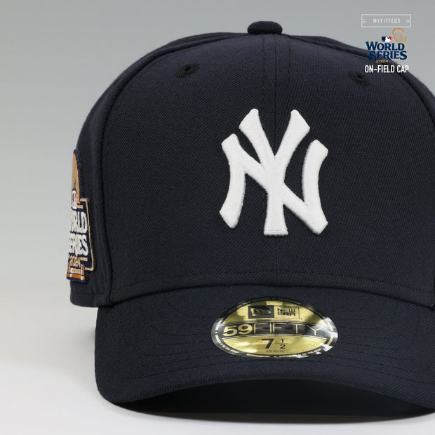 NEW YORK YANKEES 2024 WORLD SERIES ON-FIELD GAME NEW ERA FITTED CAP