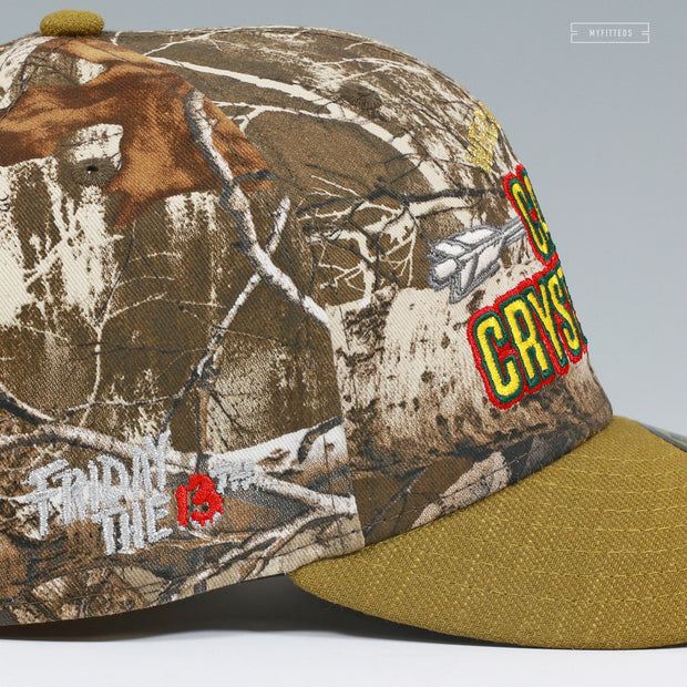 FRIDAY THE 13TH™ JASON VOORHEES CAMP CRYSTAL LAKE REALTREE EDGE™ HEMP NEW ERA FITTED CAP