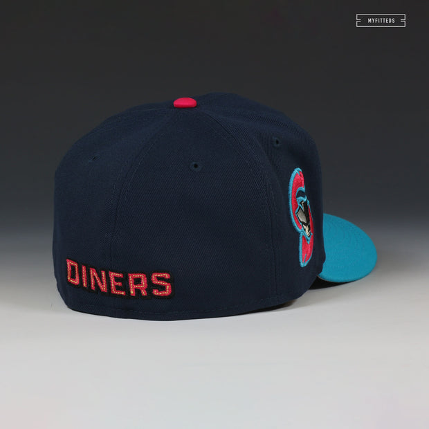 SOMERSET PATRIOTS X JERSEY DINERS THEME NIGHT NEW ERA FITTED CAP