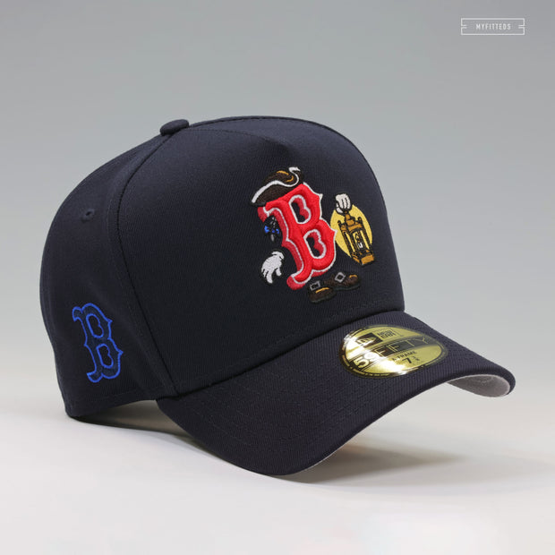 BOSTON RED SOX ANIMATED PAUL REVERE REVOLUTIONARY NEW ERA A-FRAME 59FIFTY FITTED CAP