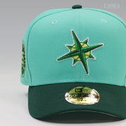 SEATTLE MARINERS 35TH ANNIVERSARY 2026 FIFA™ WORLD CUP™ POSTER INSPIRED NEW ERA FITTED CAP