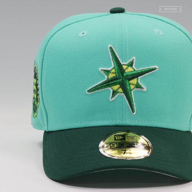 SEATTLE MARINERS 35TH ANNIVERSARY 2026 FIFA™ WORLD CUP™ POSTER INSPIRED NEW ERA FITTED CAP