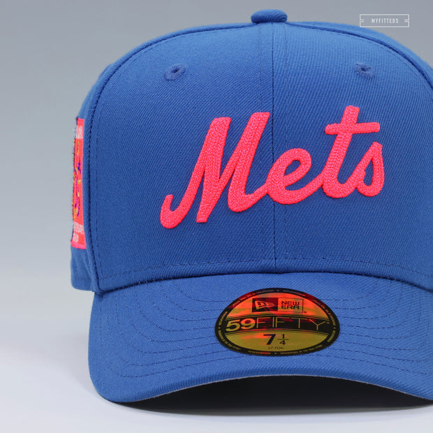 NEW YORK METS SHEA STADIUM 40TH ANNIVERSARY ULTRAMARINE AM 180 INSPIRED NEW ERA CAP
