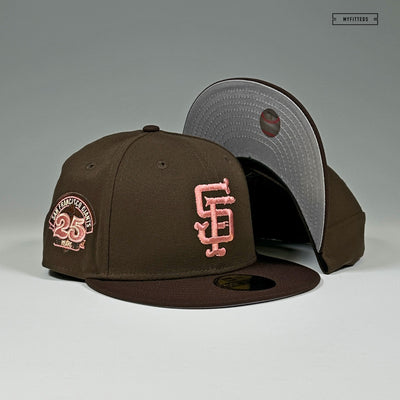 SAN FRANCISCO GIANTS 25TH ANNIVERSARY JEREMY FISH INSPIRED NEW ERA FITTED CAP