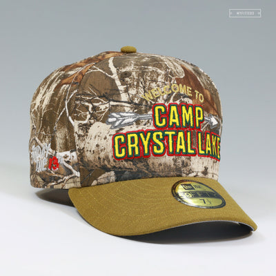 FRIDAY THE 13TH™ JASON VOORHEES CAMP CRYSTAL LAKE REALTREE EDGE™ HEMP NEW ERA FITTED CAP