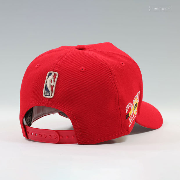 HOUSTON ROCKETS 1971-1991 20TH ANNIVERSARY HWC 9FIFTY A-FRAME NEW ERA SNAPBACK HAT