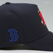 BOSTON RED SOX ANIMATED PAUL REVERE REVOLUTIONARY NEW ERA A-FRAME 59FIFTY FITTED CAP