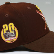 SAN DIEGO PADRES PETCO PARK 20TH ANNIVERSARY THE GOLDEN TICKET NEW ERA FITTED CAP