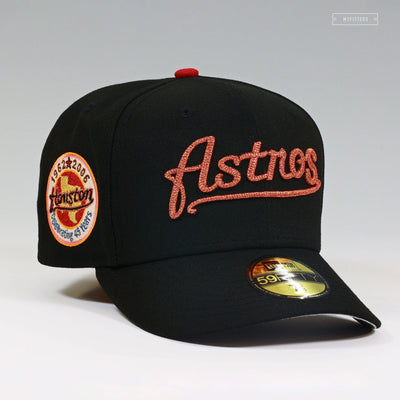 HOUSTON ASTROS 1962-2006 40TH ANNIVERSARY CHAIN STITCHED NEW ERA FITTED CAP