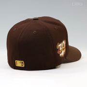 RANCHO CUCAMONGA QUAKES X TEMBLORES 30TH ANNIVERSARY BROWN EARTHWARE NEW ERA CAP