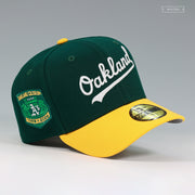 OAKLAND ATHLETICS OAKLAND COLISEUM 1968-2024 HOME COLORWAY NEW ERA FITTED CAP