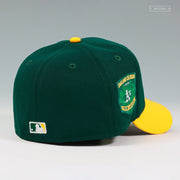 OAKLAND ATHLETICS OAKLAND COLISEUM 1968-2024 HOME COLORWAY NEW ERA FITTED CAP