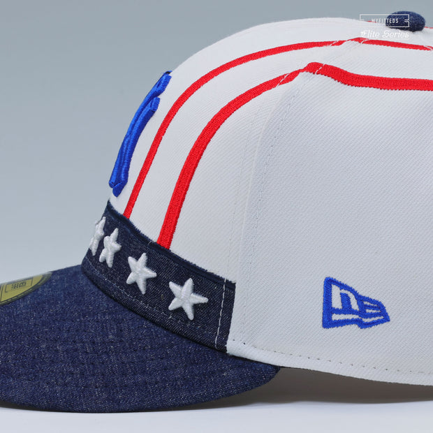 NEW YORK YANKEES 75TH WORLD SERIES AMERICANA ELITE SERIES NEW ERA FITTED CAP