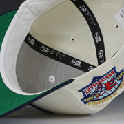 KANAPOLIS CANNON BALLERS 30TH ANNIVERSARY OFF WHITE EVEL KNIEVEL NEW ERA FITTED CAP