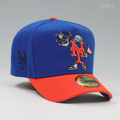 NEW YORK METS AMAZIN' ANIMATED QUEENS, NY NEW ERA A-FRAME 59FIFTY FITTED CAP